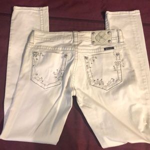 Al white Miss me jeans